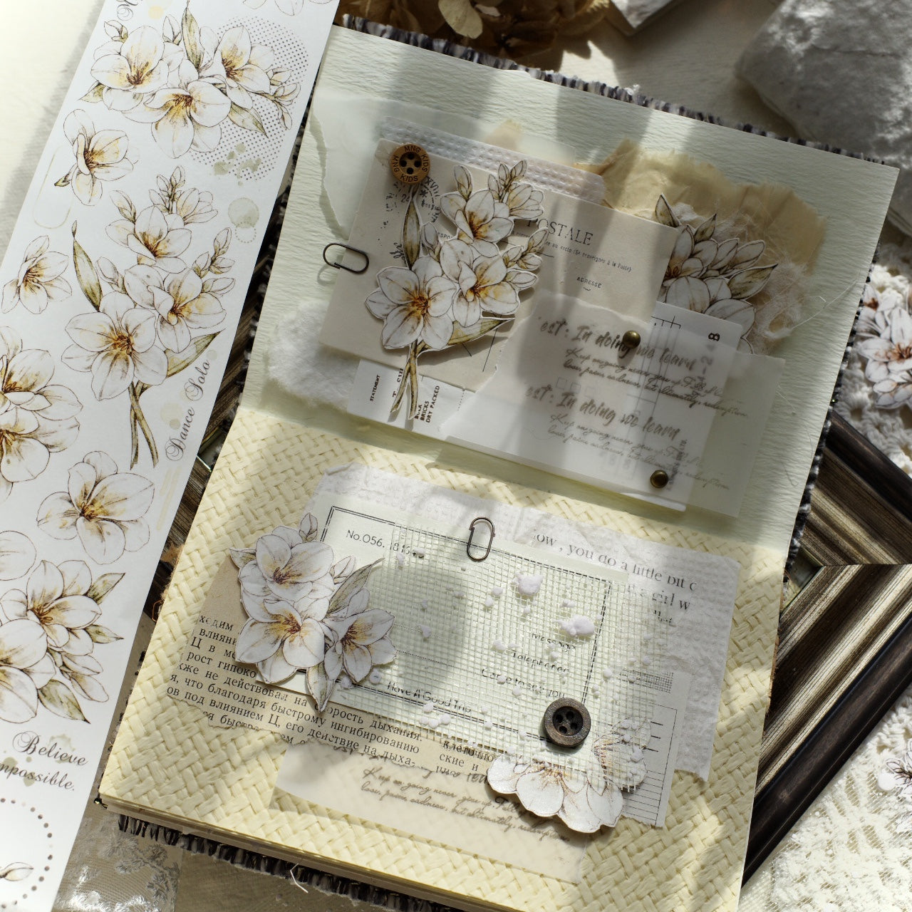 Freesia Flowers Tape (5.5cm*150cm)