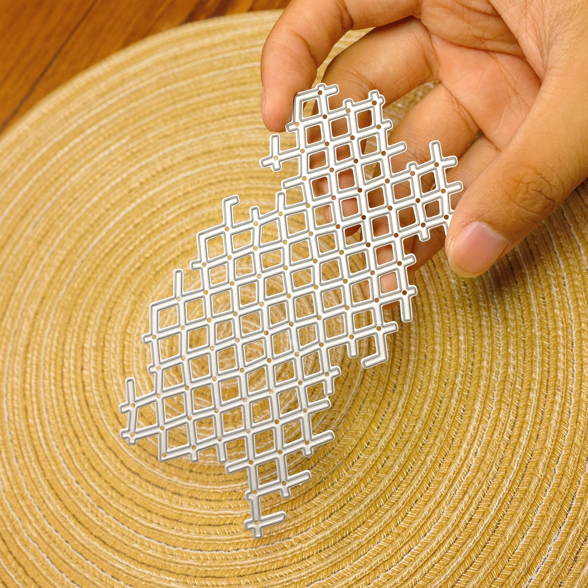 Plaid Metal Cutting Die Set