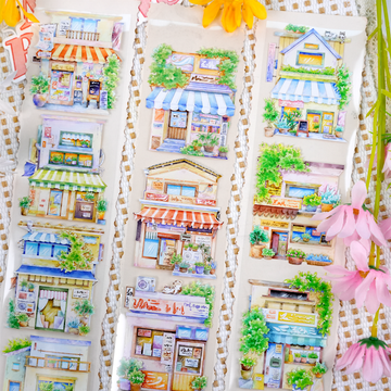 【BOBOYU】The Warm House Landscape Tape