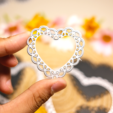 Lace heart Metal Cutting Die Set