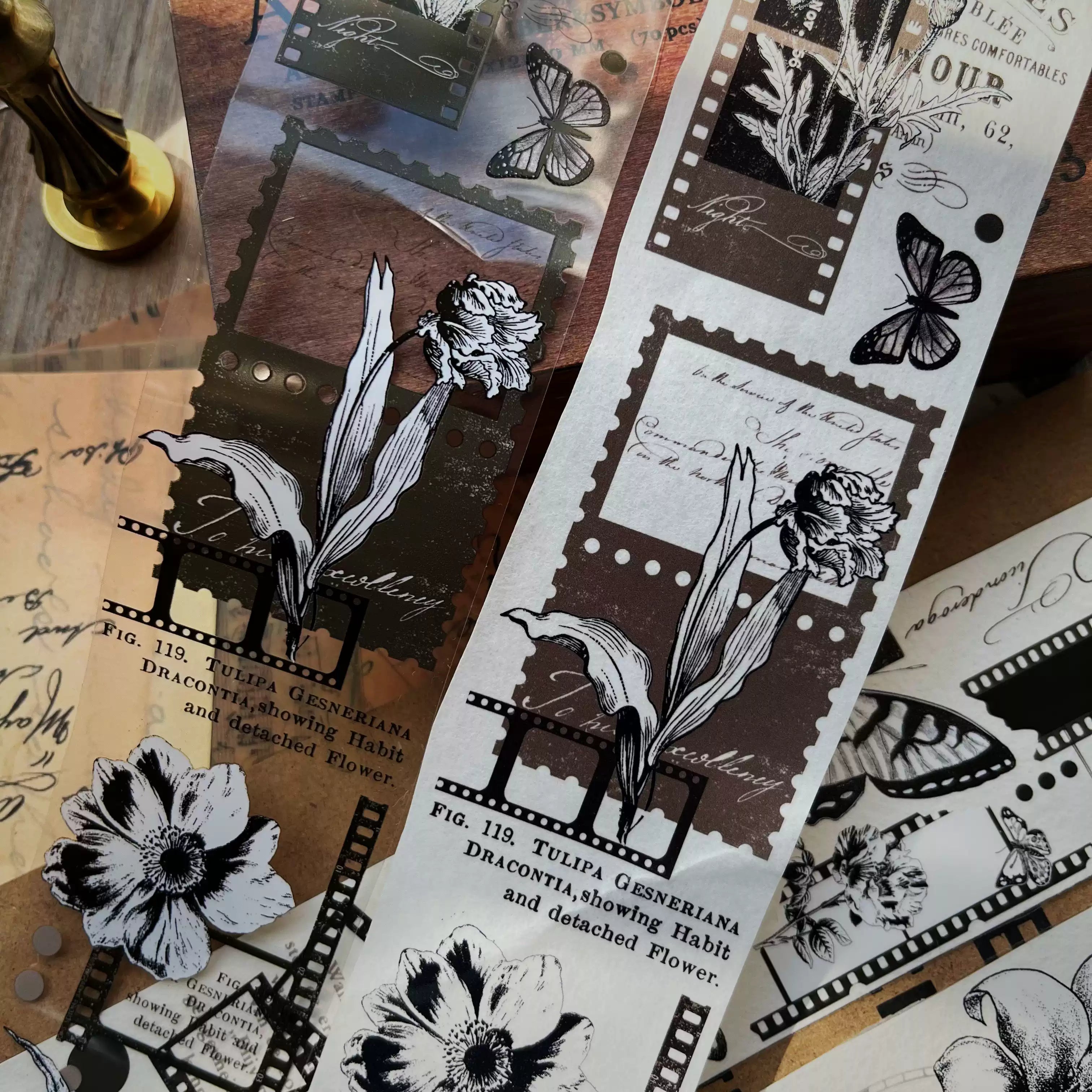 Film and Flowers Tape (5.5cm*100cm)