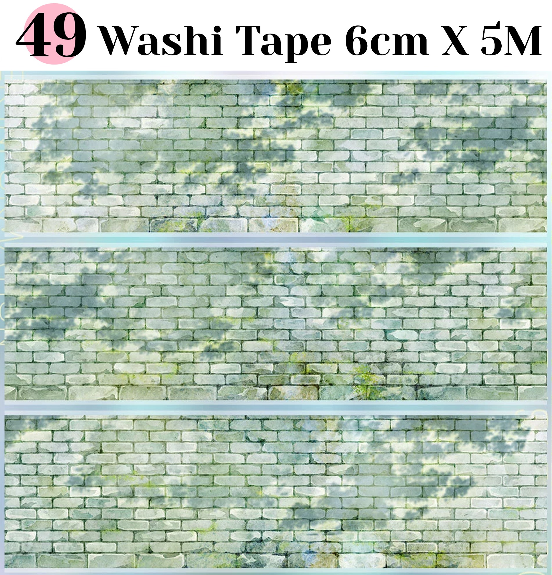 【ZERO】Roads/Walls/Floor/Steps Landscaping Tape (67 Styles) (Whole Roll Tape)
