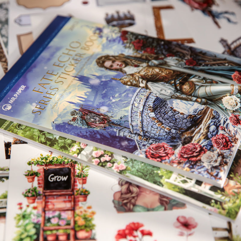 Spring Heartbeat Die-cut Sticker Book