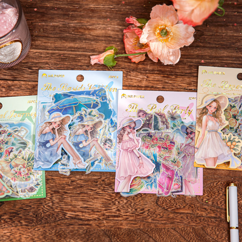 Summer Trip PET Sticker