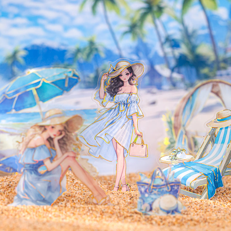 Summer Trip PET Sticker