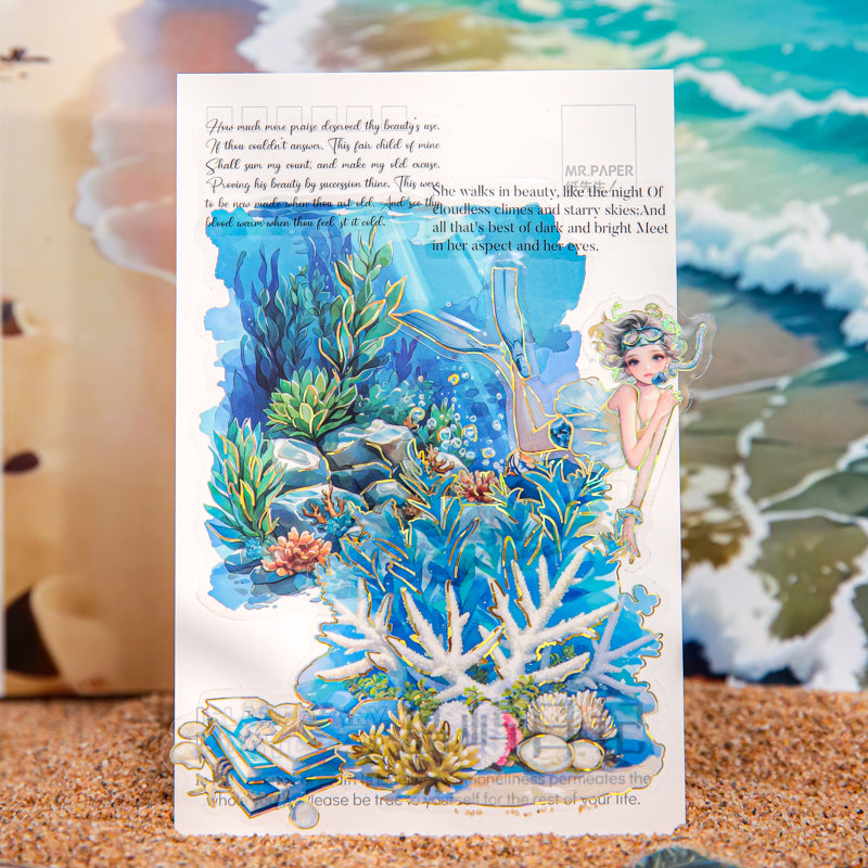 Summer Trip PET Sticker