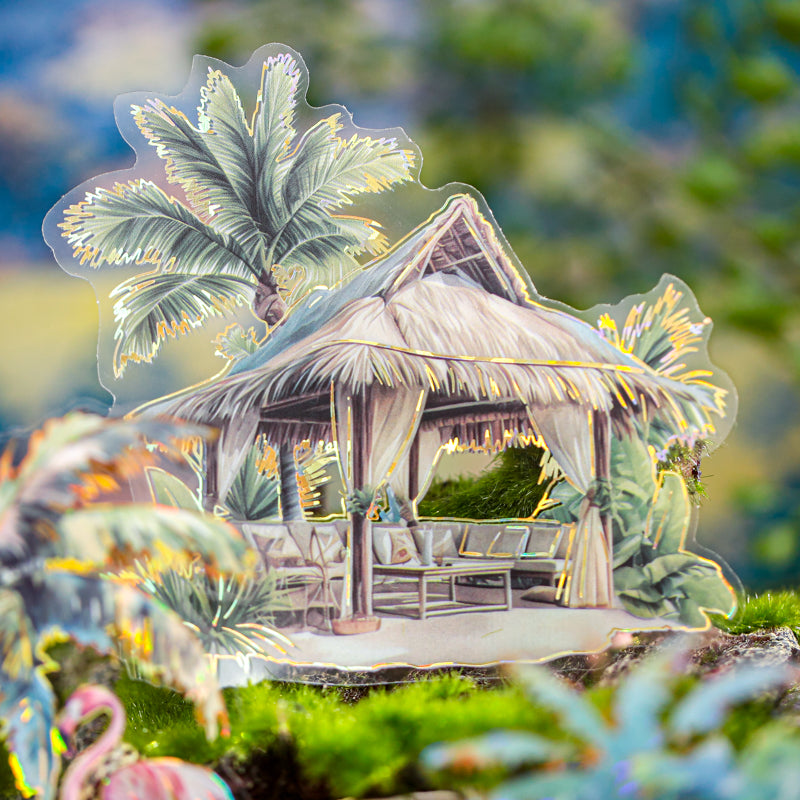 Summer Trip PET Sticker