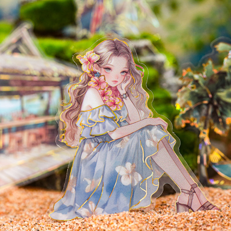 Summer Trip PET Sticker