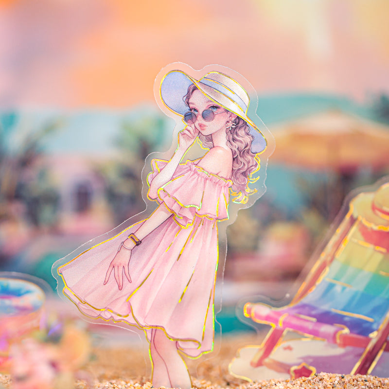 Summer Trip PET Sticker