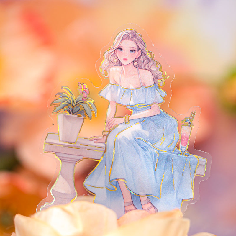 Summer Trip PET Sticker