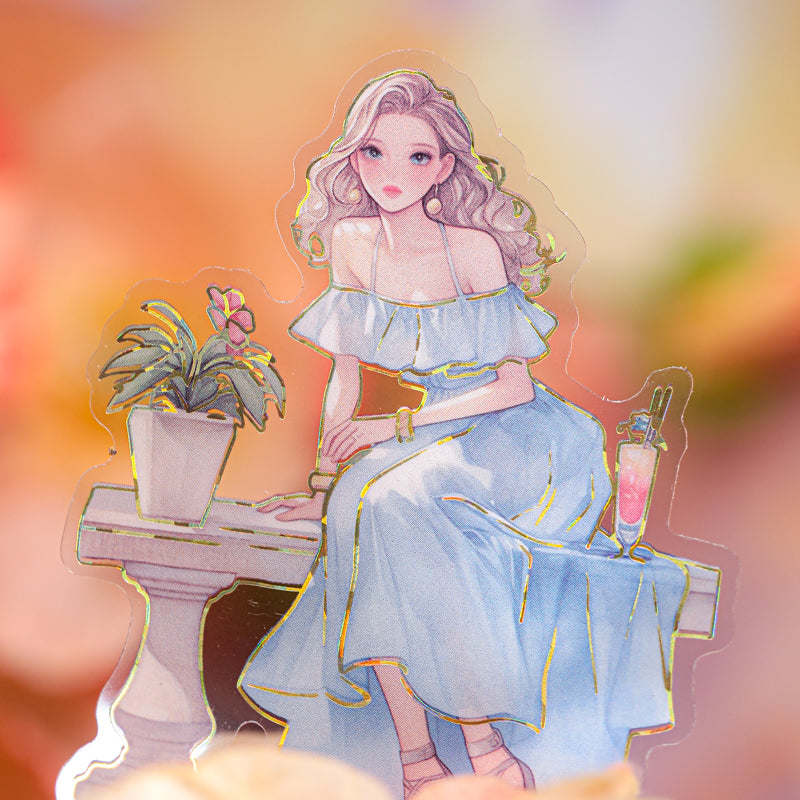 Summer Trip PET Sticker