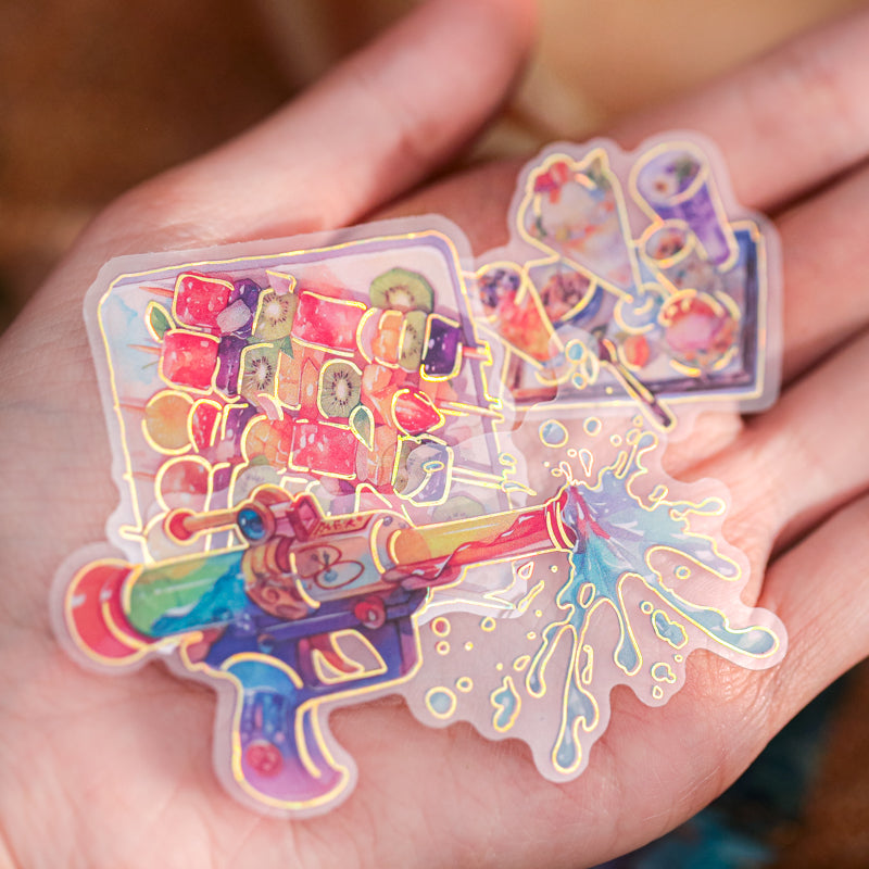 Summer Trip PET Sticker