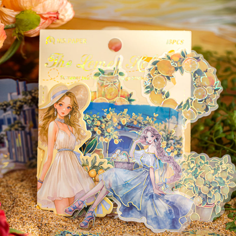 Summer Trip PET Sticker