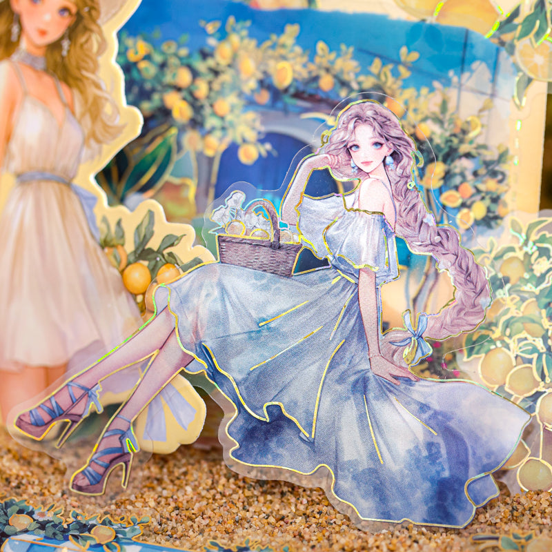 Summer Trip PET Sticker