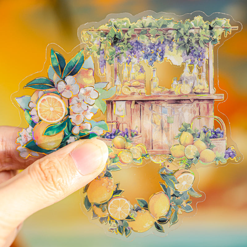 Summer Trip PET Sticker