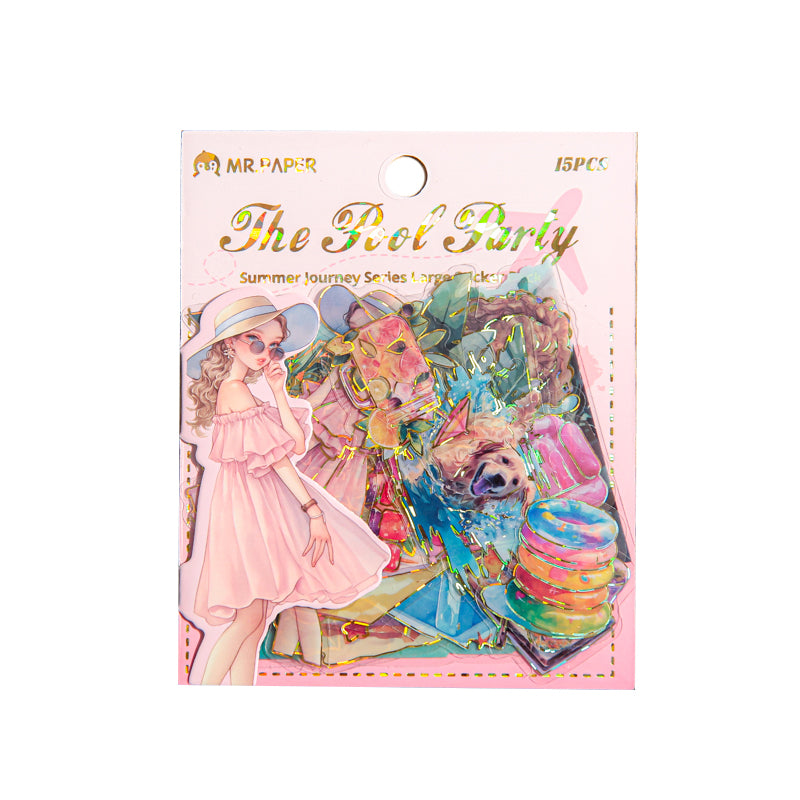 Summer Trip PET Sticker