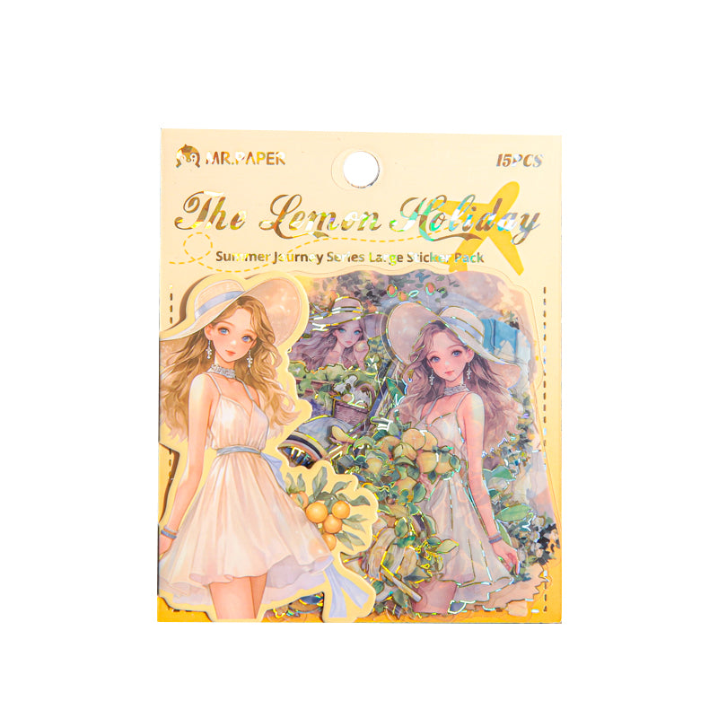 Summer Trip PET Sticker