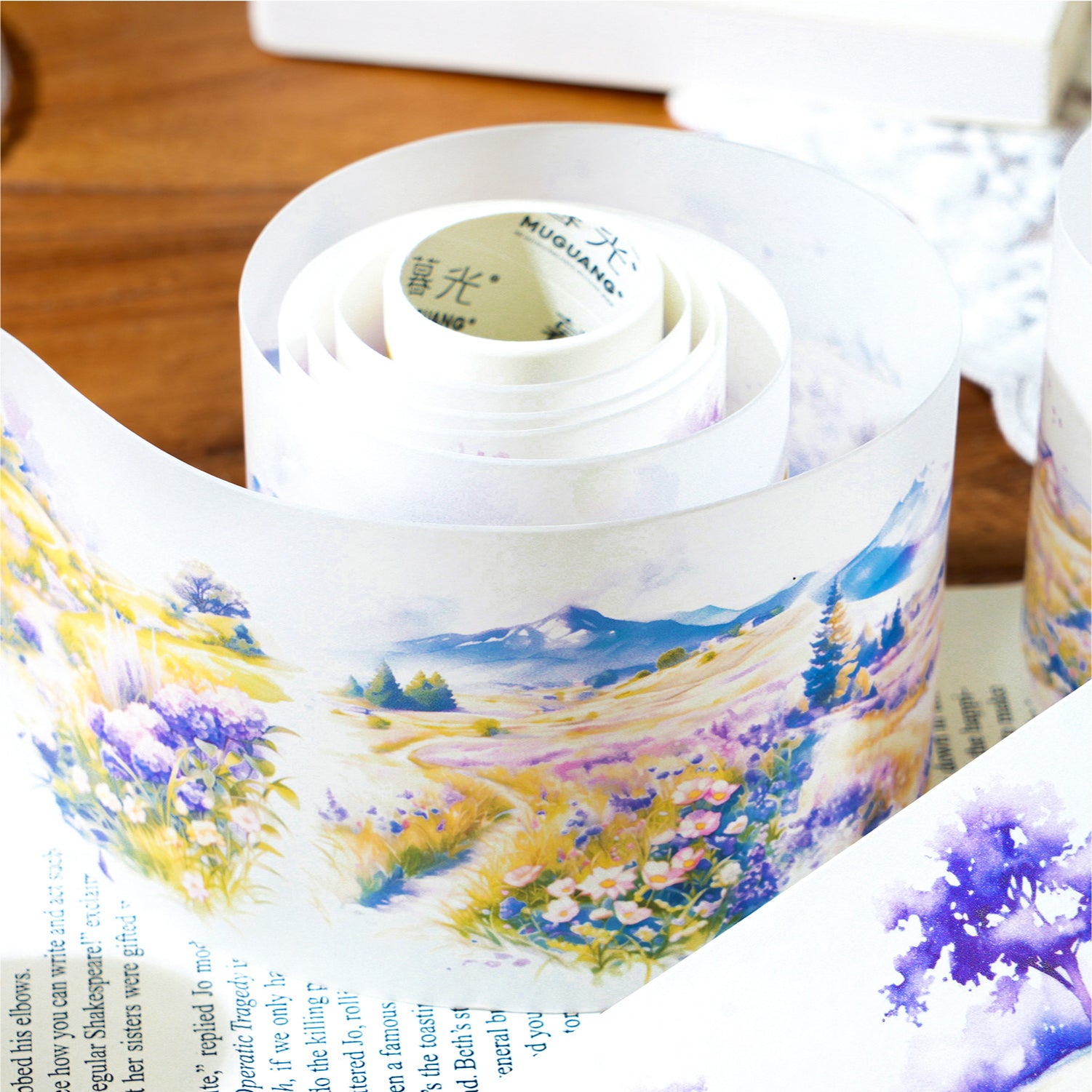 Wind Mountain Forest Washi Tape