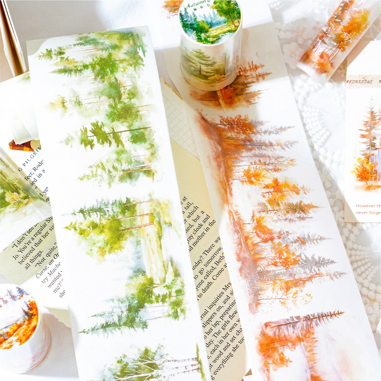 Wind Mountain Forest Washi Tape