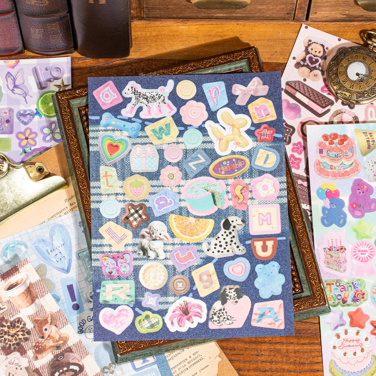 Daily Poetry Sticker Book