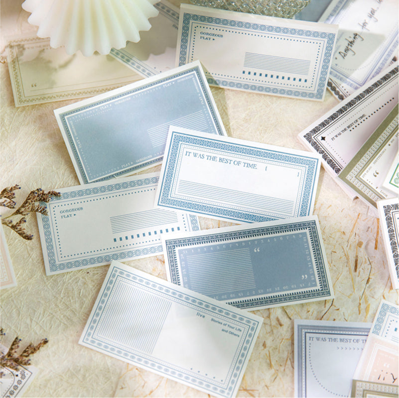 The lingering sound themed Memo Pad