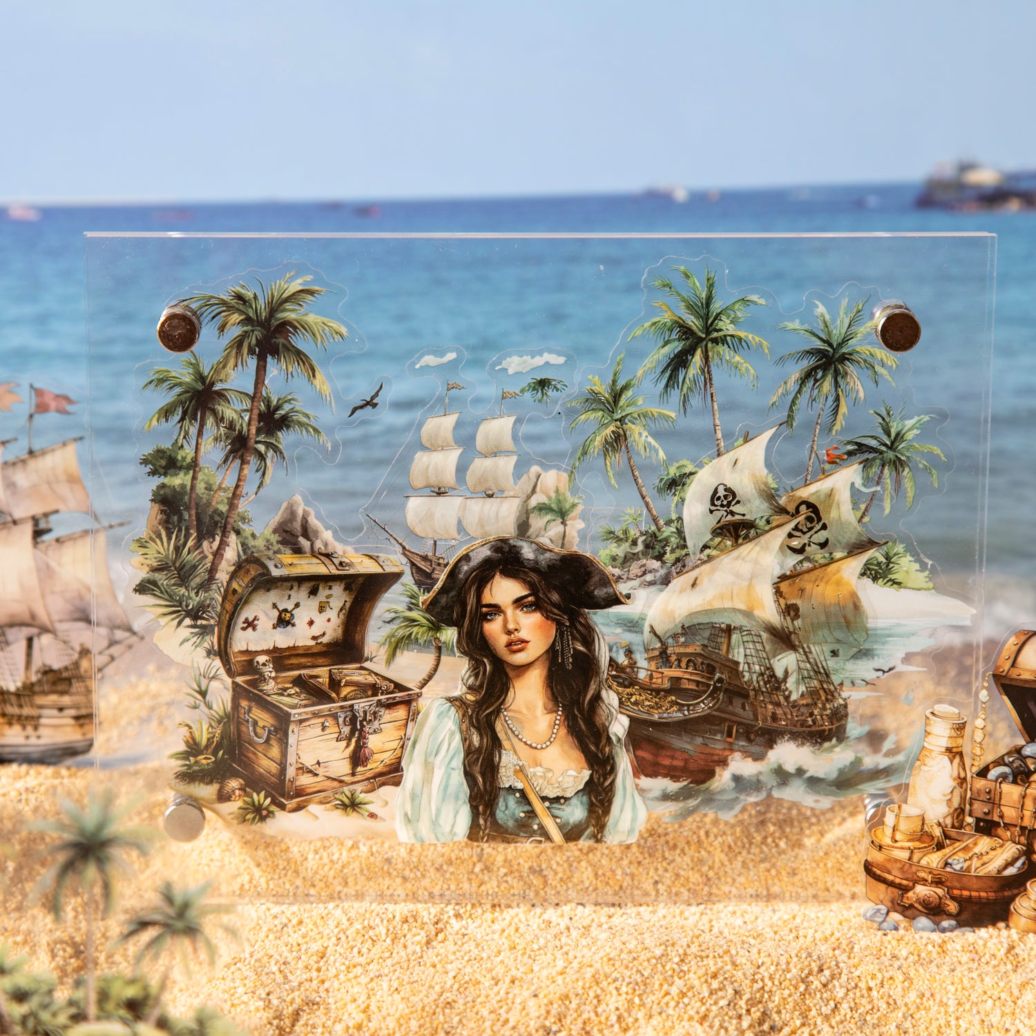 Maritime Travel PET Sticker