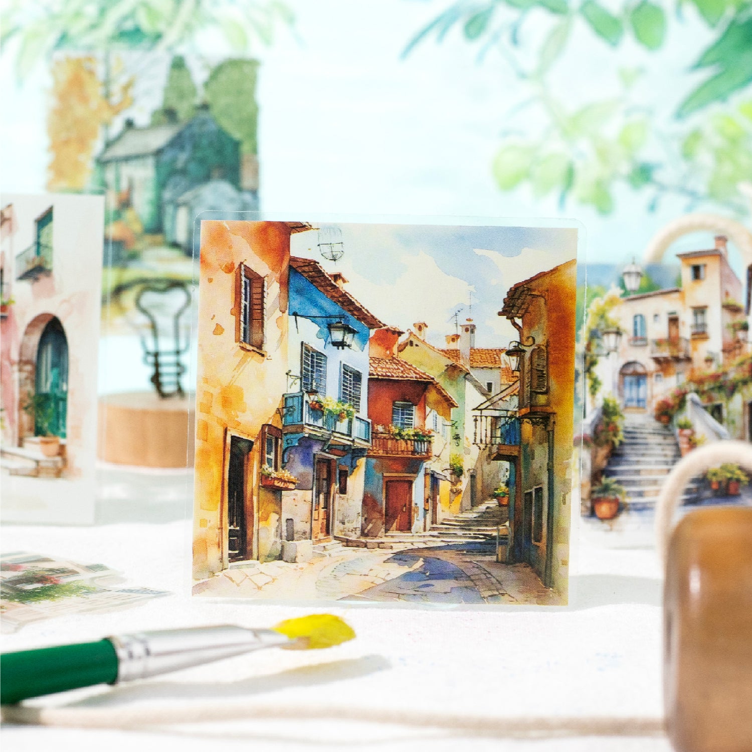 Nordic Landscape PET Sticker