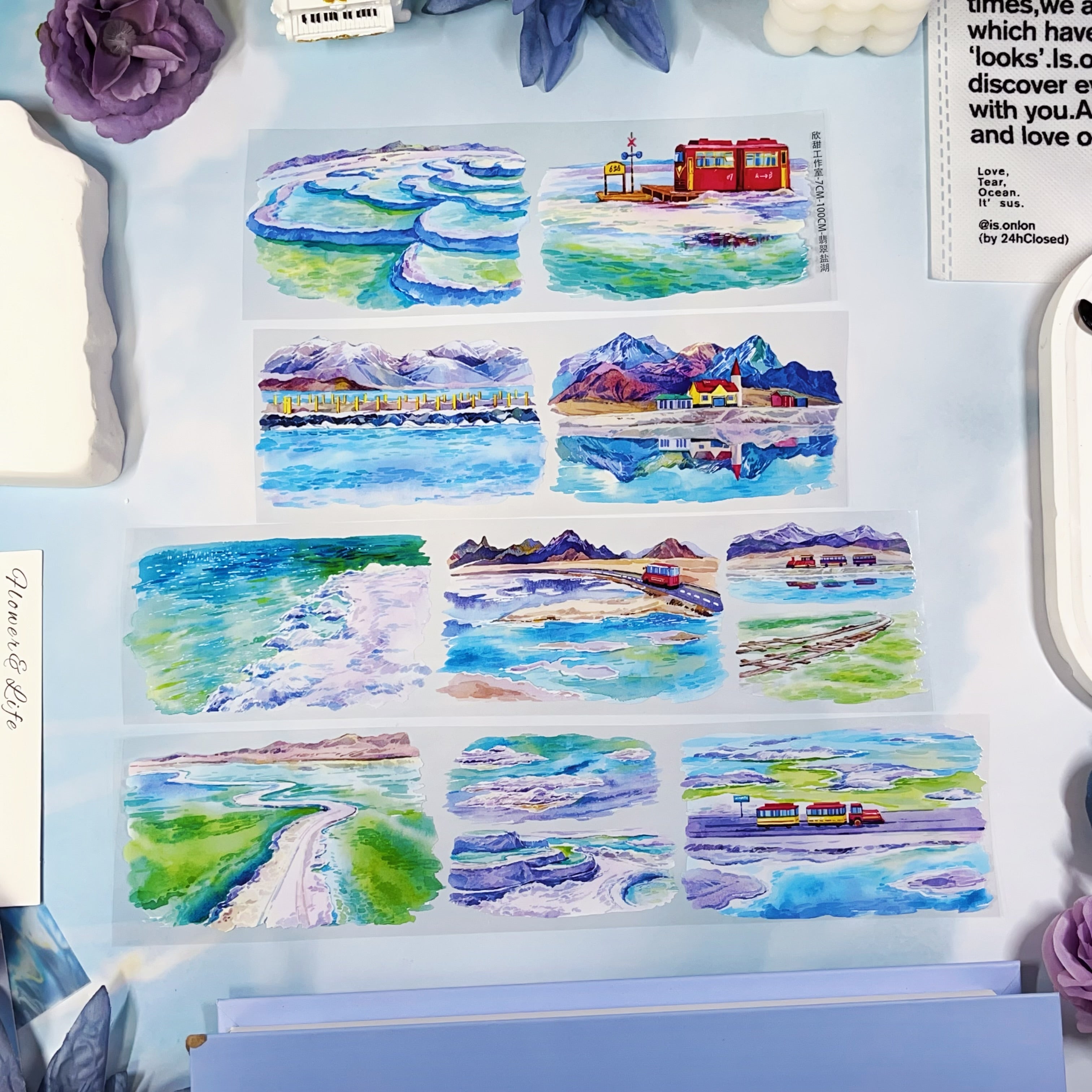 【XT】Jade Salt Pond Landscaping Tape