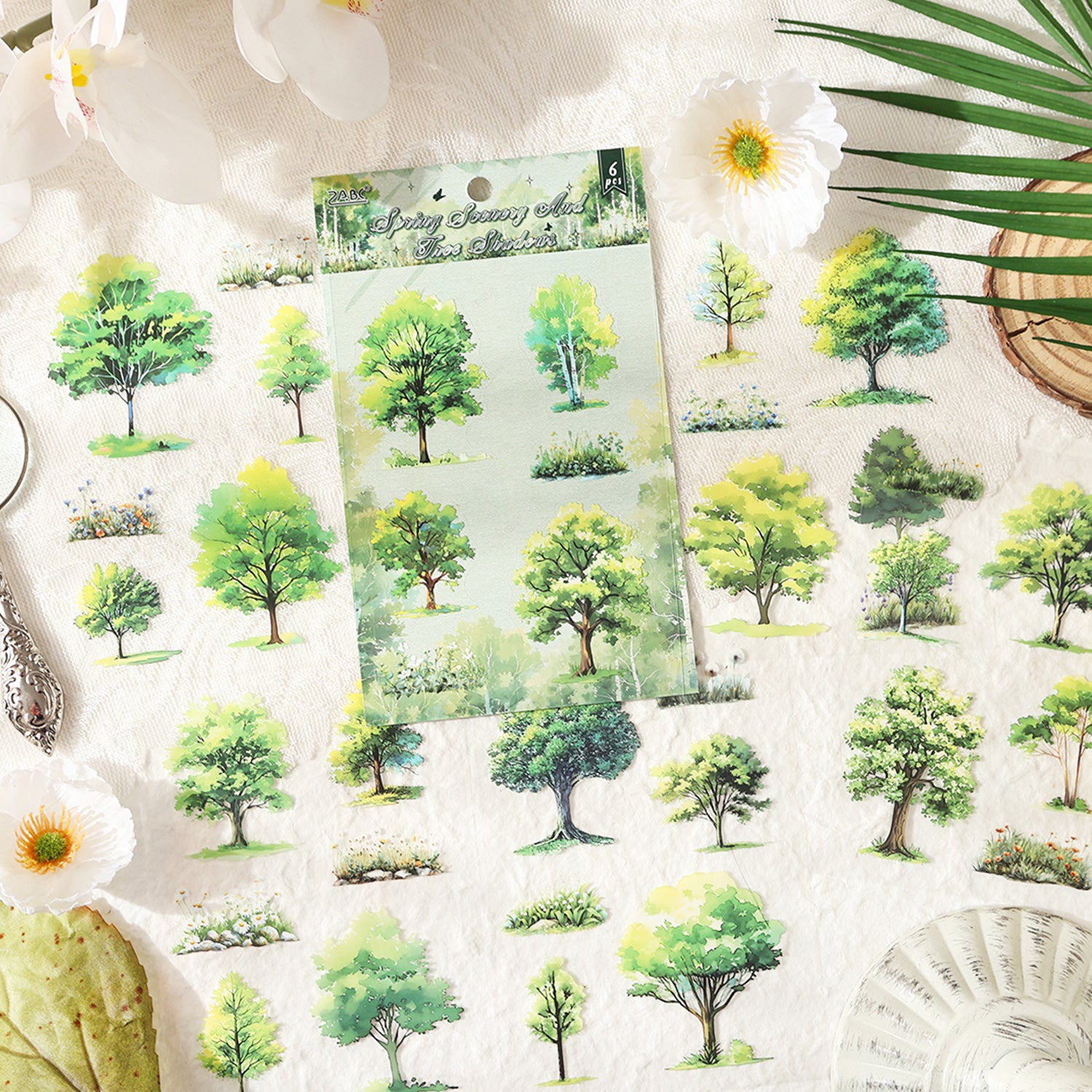 Four Seasons Forest PET Sticker