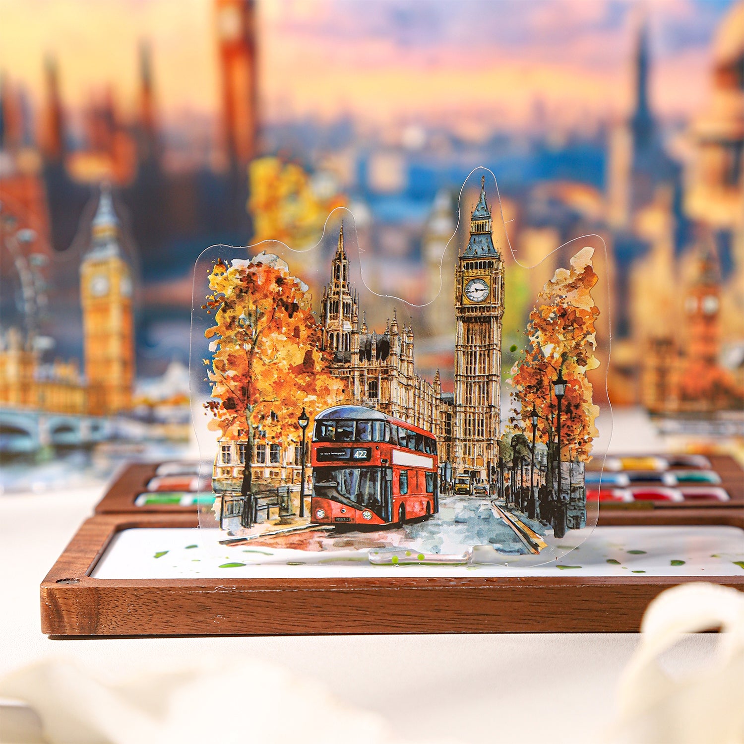 Colorful World PET Sticker