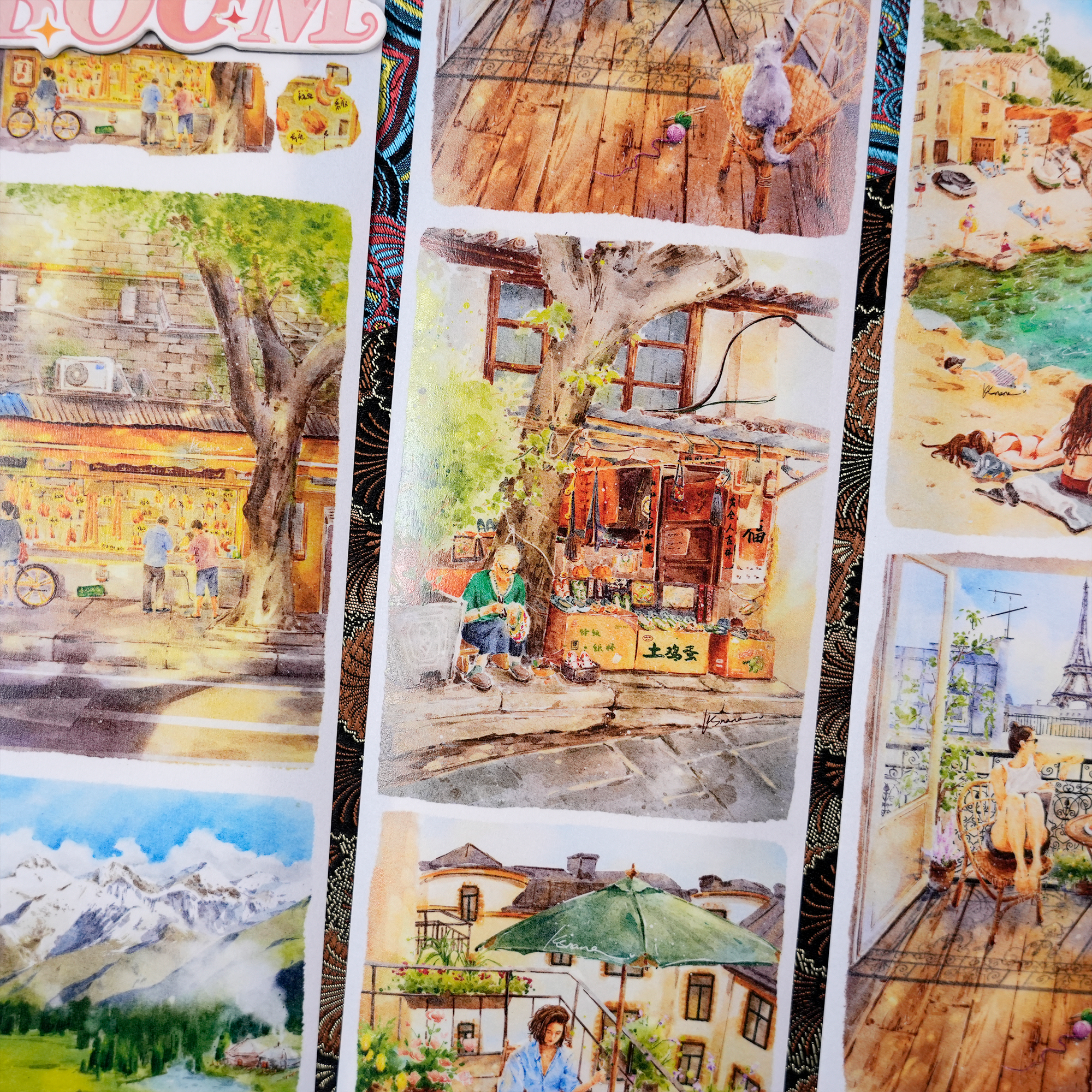 【MOOD】Leisurely life Washi Tape