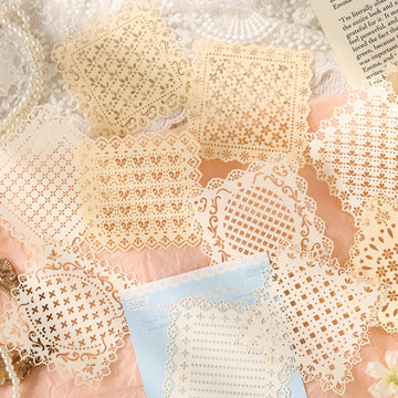 Lace Cut-outs Scrapbooking Paper