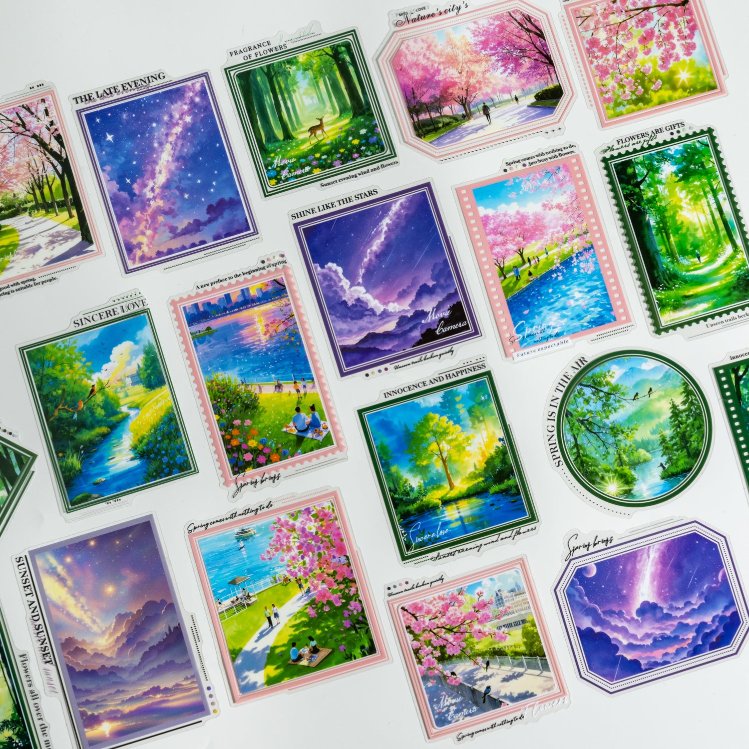 Corner of the City PET Sticker