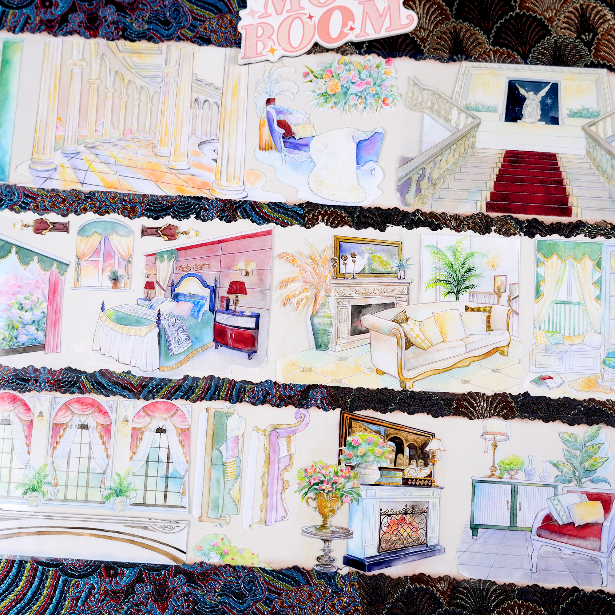 【HZTM】Magnificent Palace Landscaping Tape