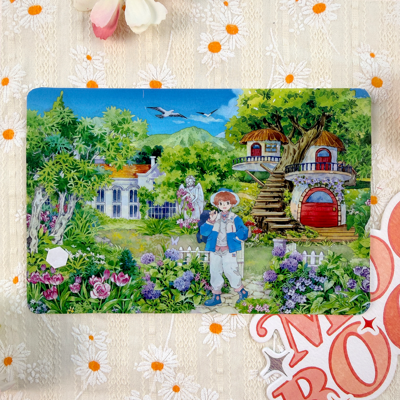 【MOOBOOM】Treehouse Pre-cut Landscaping PET Tape detail image 3
