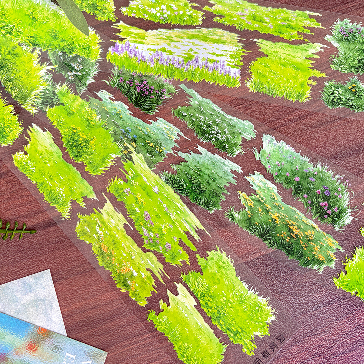 【NEW Stuido】Grass Bows Low Landscape PET Tape