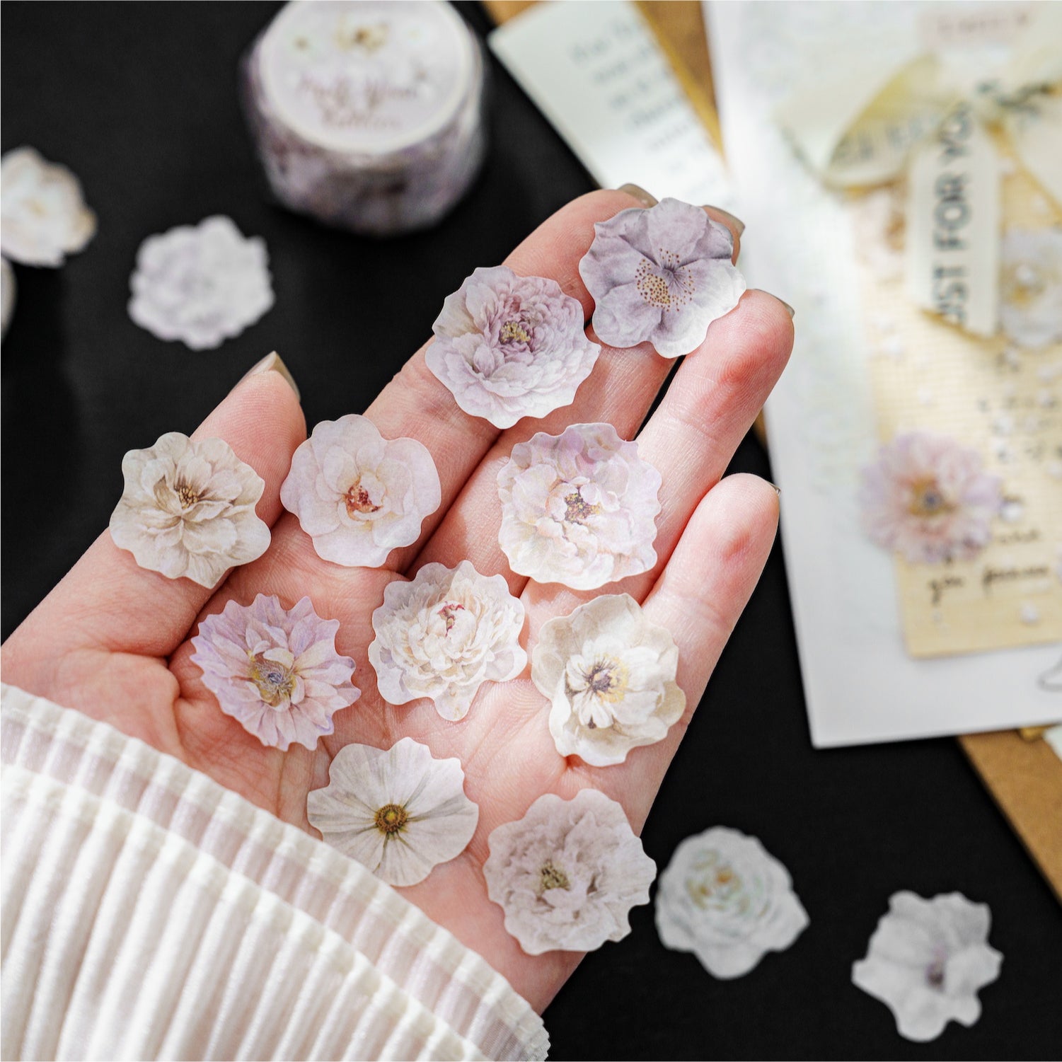 Flower Letter Washi Tape