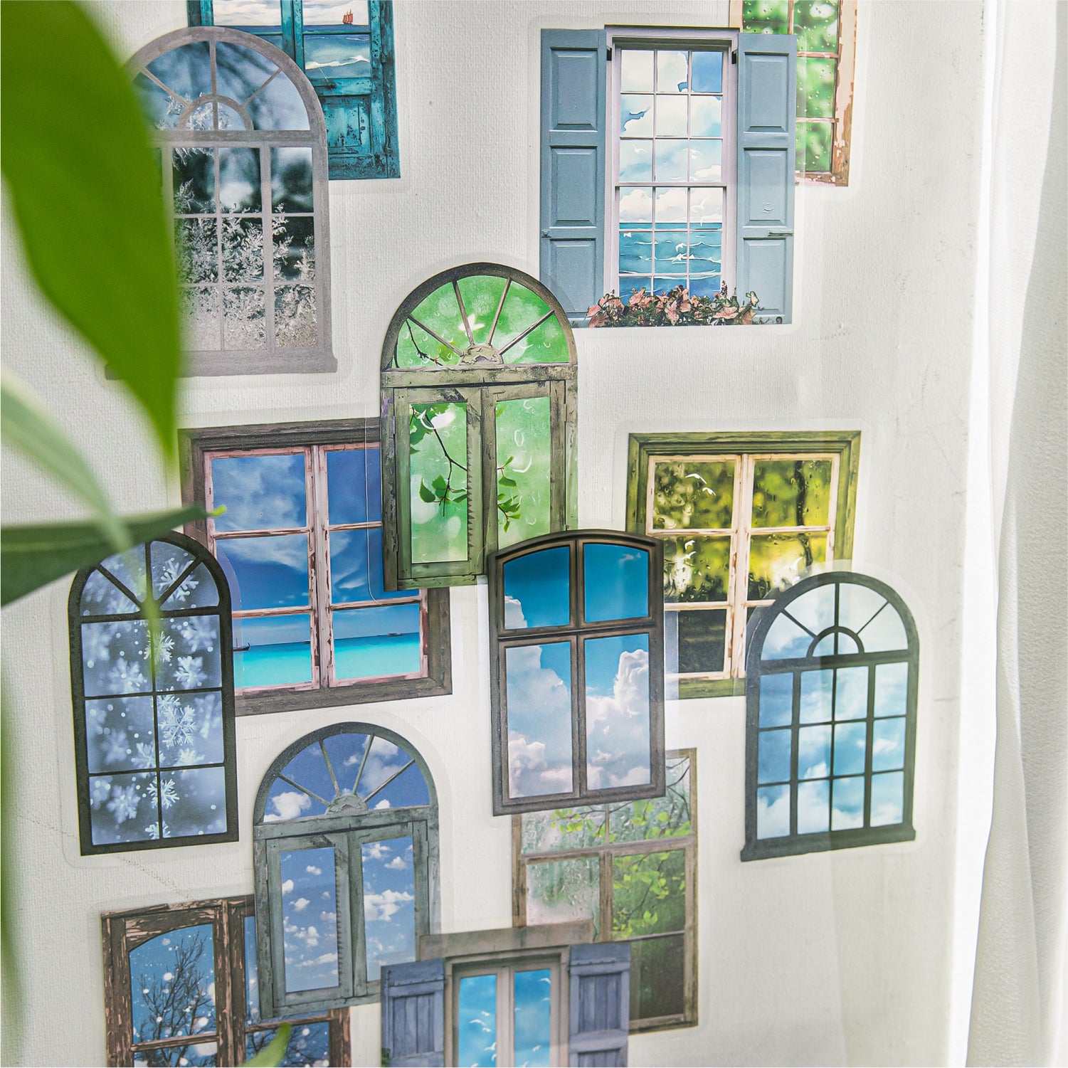 Window Weather Series PET Sticker