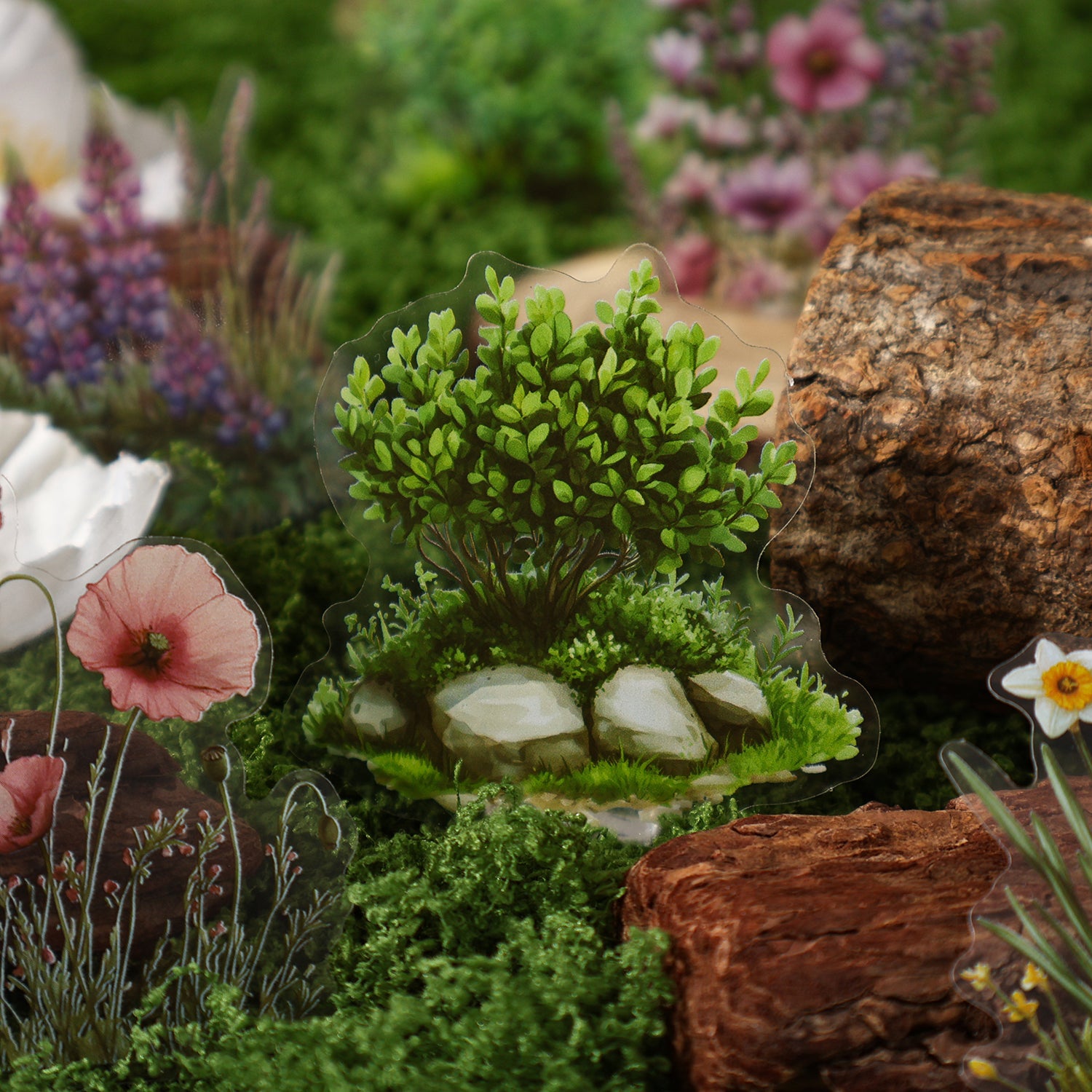 The charm of the years PET Sticker