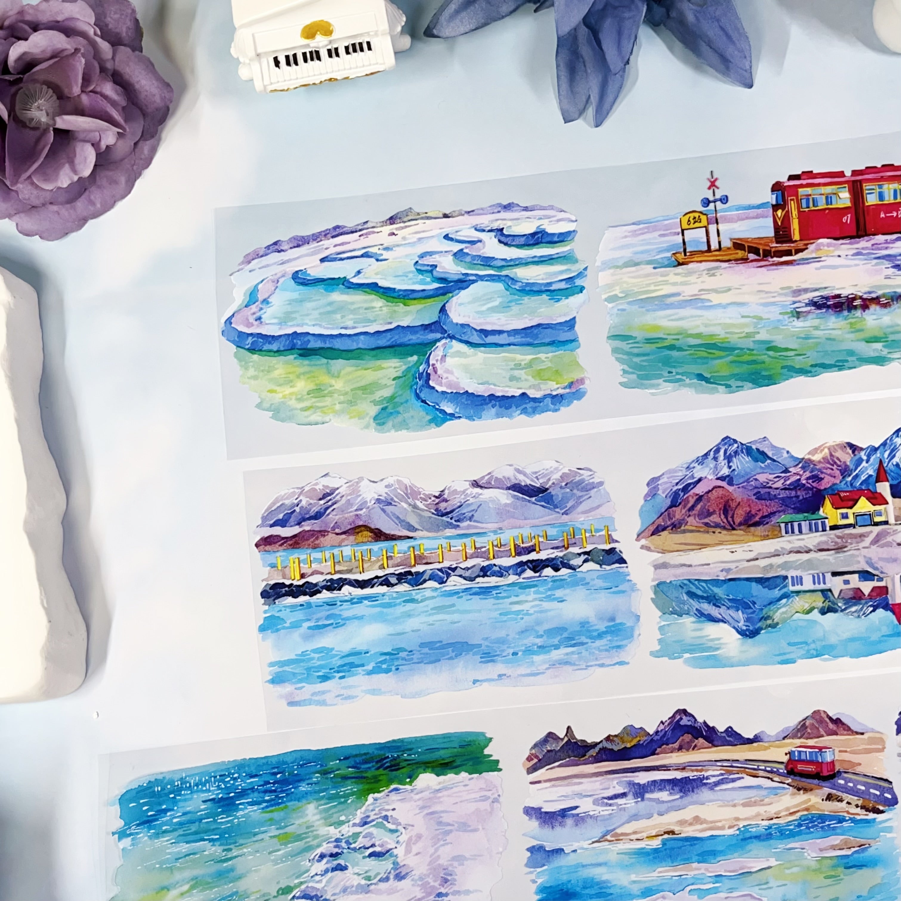 【XT】Jade Salt Pond Landscaping Tape