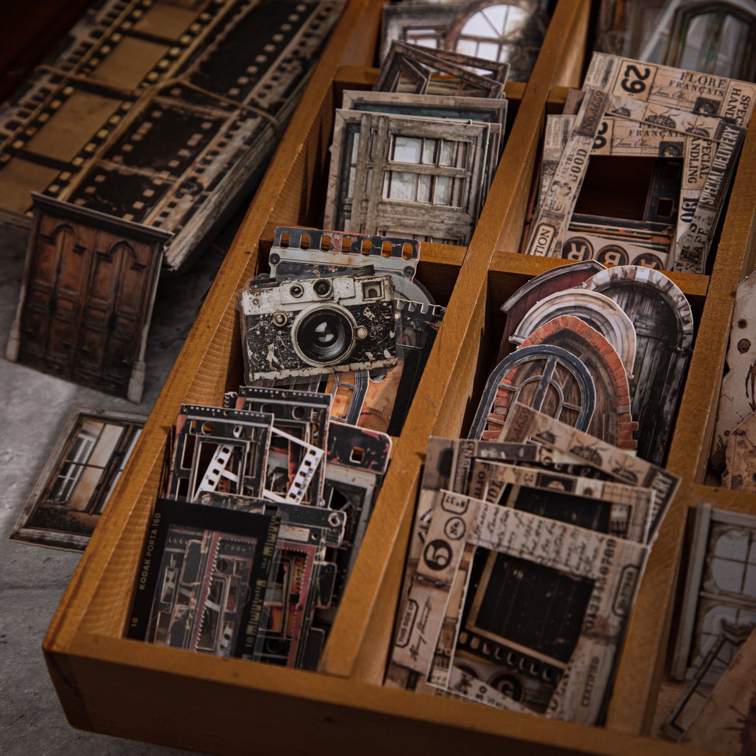 Time Collection Sticker and Paper