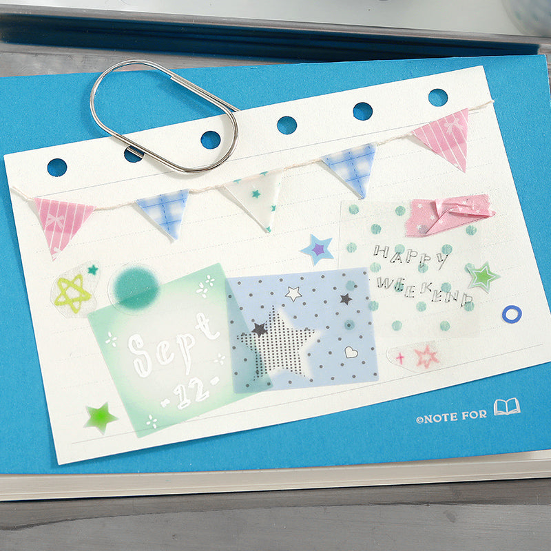 Cute Polka Dots Pre-cut Vellum Tape