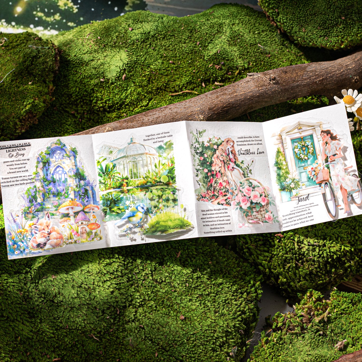 Green Garden PET Sticker