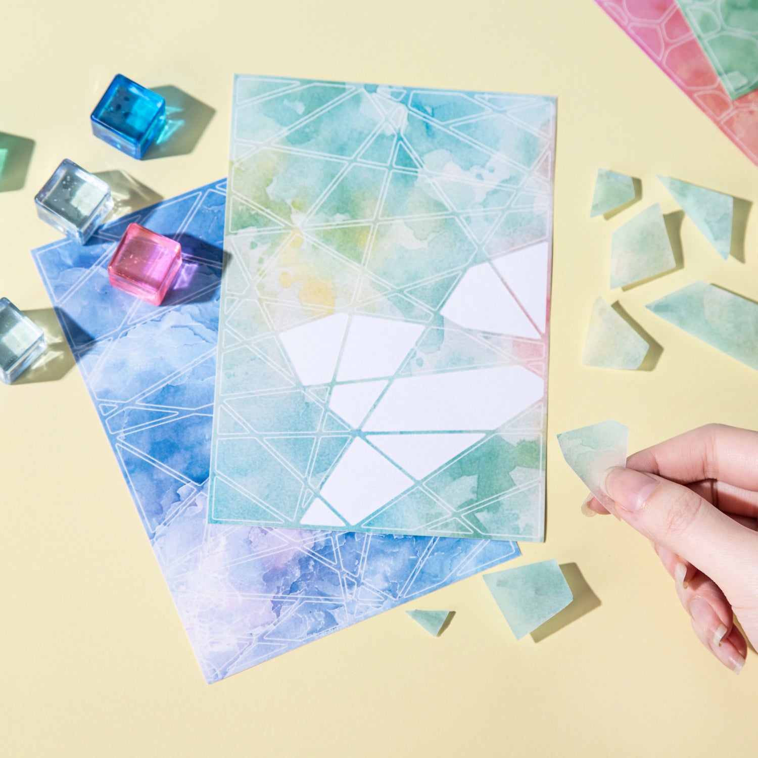 The Fun of Piecing Together Washi Sticker