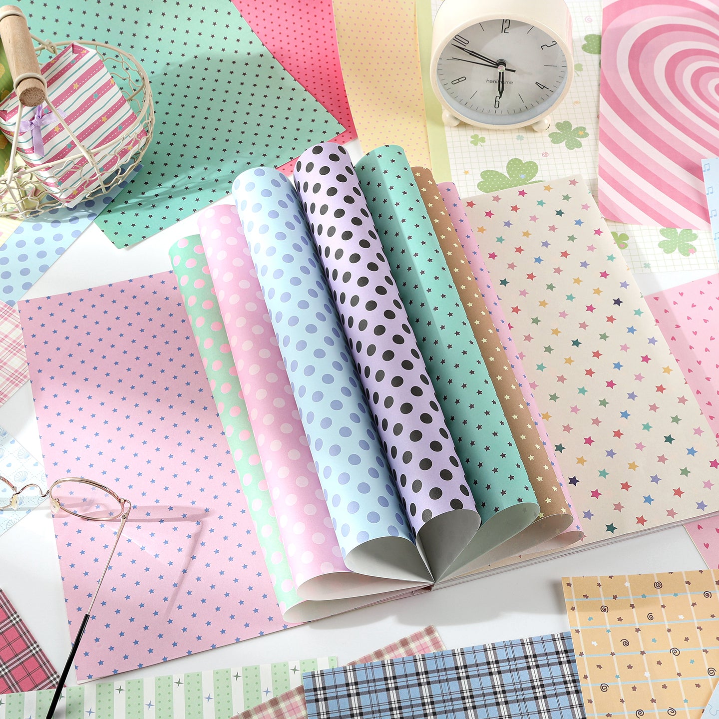 Secrets Among Papers Scrapbooking Paper Book