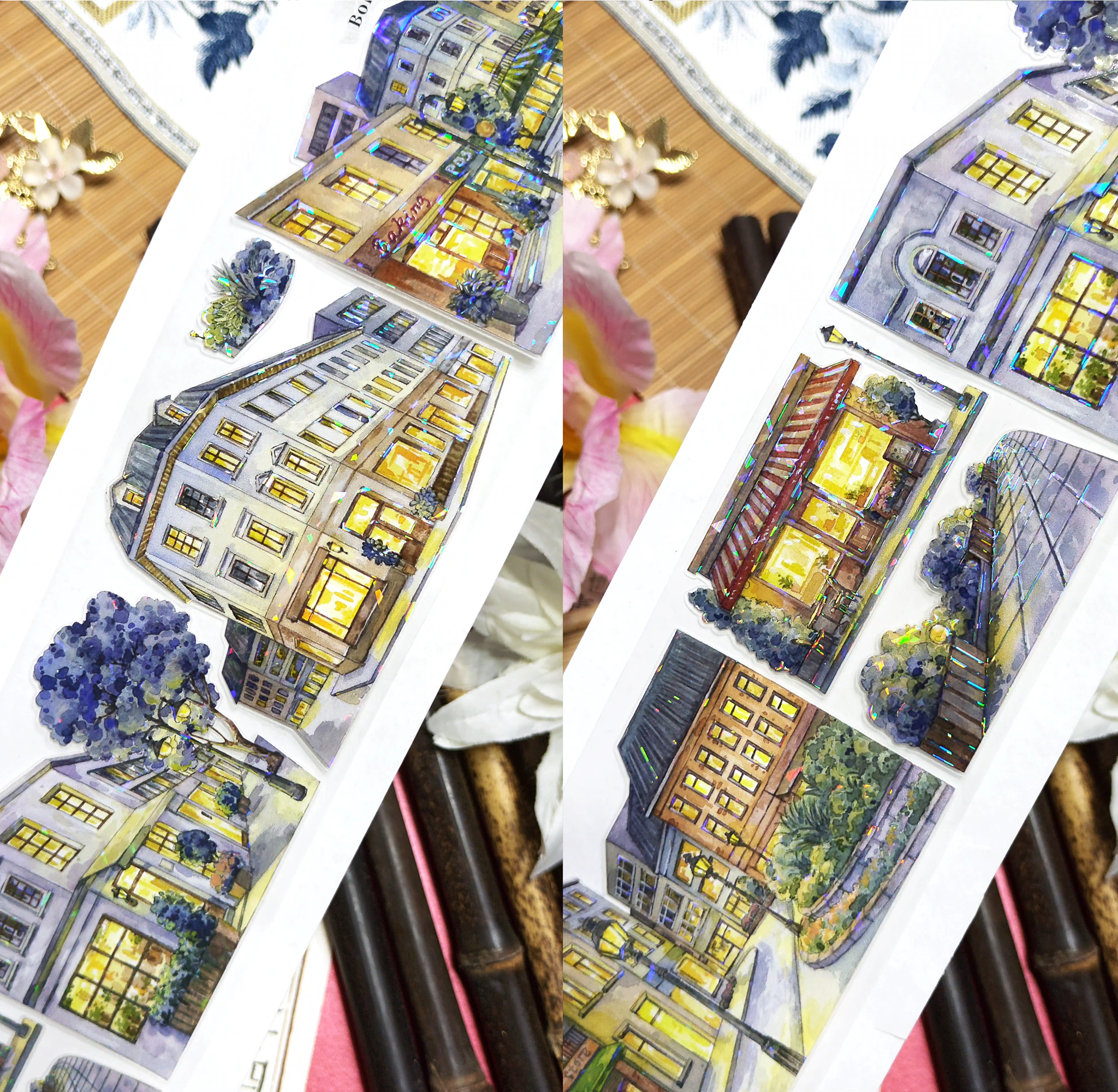 【BOBOYU】Midnight City Landscaping Tape