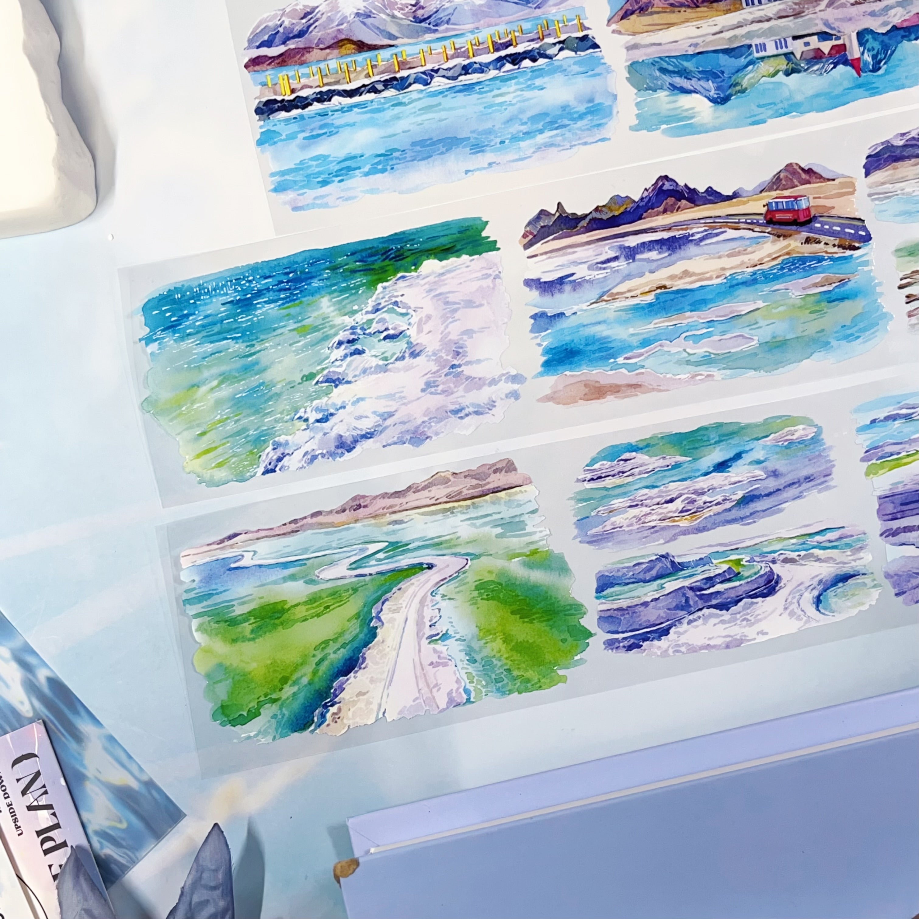 【XT】Jade Salt Pond Landscaping Tape