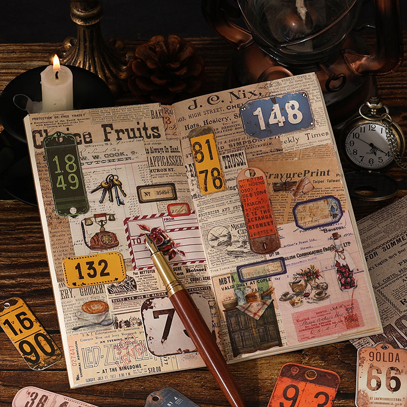 Digital Deconstruction Paper Sticker