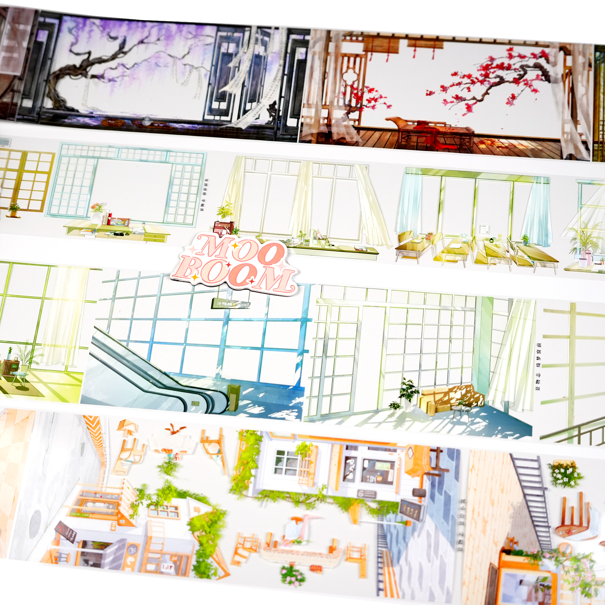 【ZERO】Foreground / Border / Frame Landscaping Tape (11 Styles)(Whole Roll Tape)