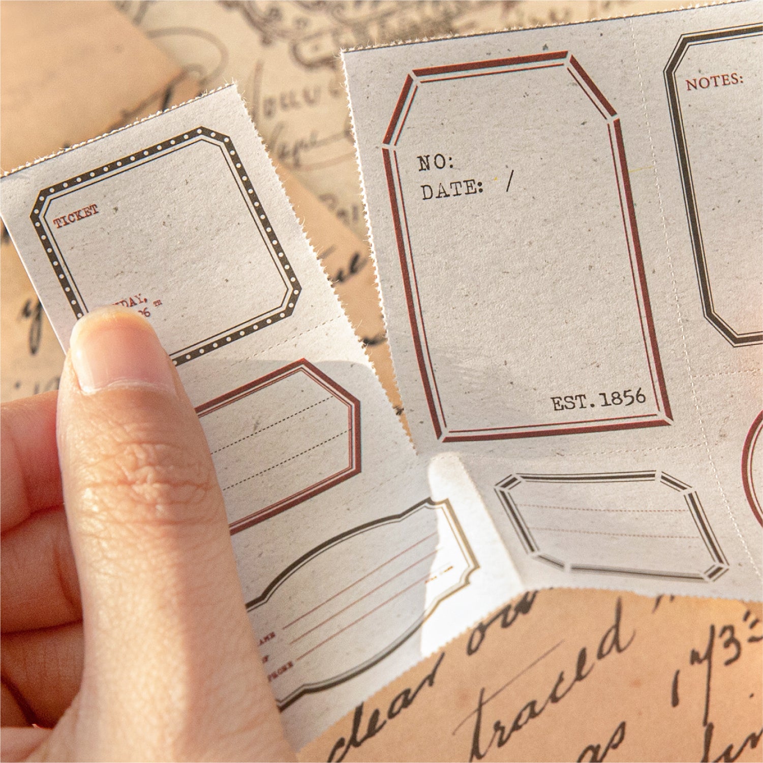 Time Recorder Series Memo Pad